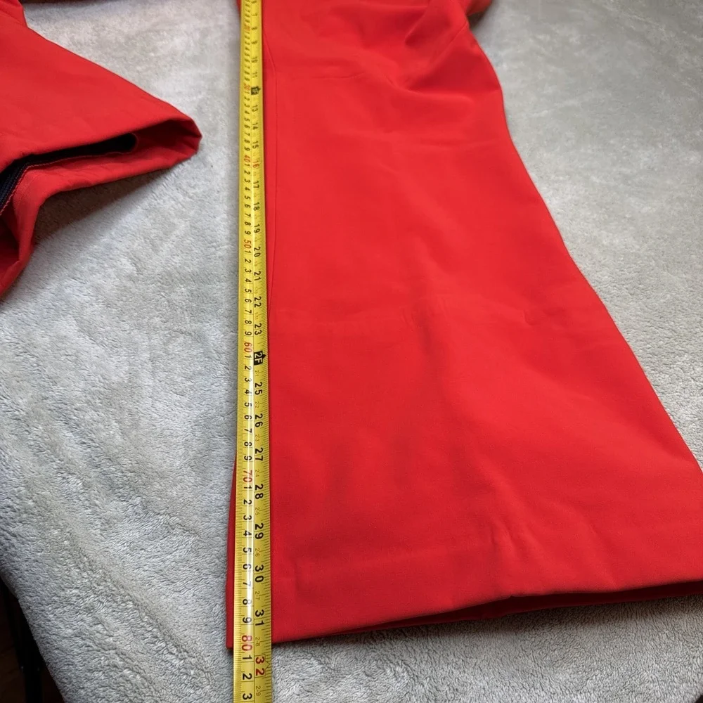 The North Face Snoga Snow Ski PANTs Women's 1x PLUS RED Waterproof Windwall NWT